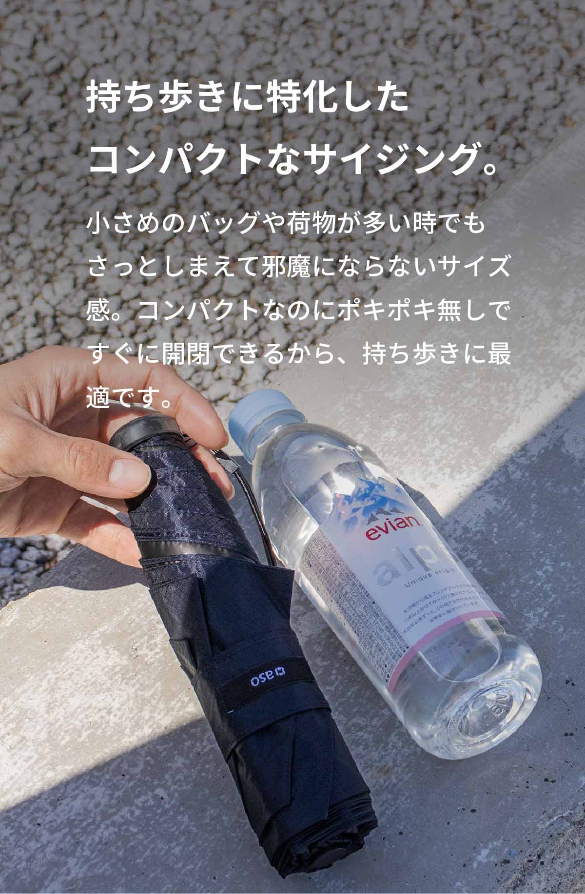折りたたみ傘 HEATBLOCK Lightweight folding AM-HC233 | aso公式