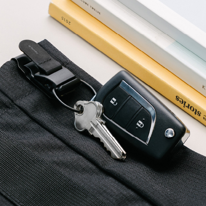 オービットキー ユーティリティ・クリップ ブラック Orbitkey Utility
