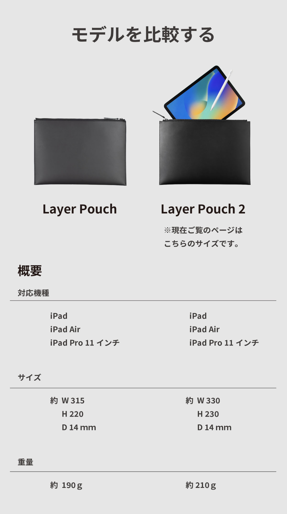 Layer Pouch 2 レイヤーポーチ 2 lp-v179 | aso公式オンラインストア