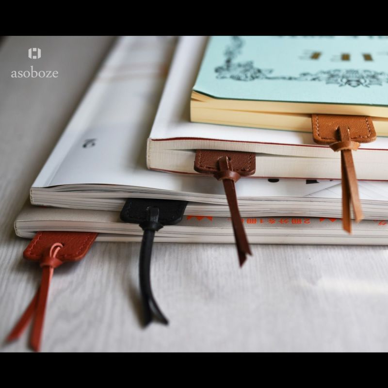 しおり 3枚セット ブックマーク 日本製 姫路レザー 本革 本 読書 ギフト ブックマーカー ZE-V159S3 ポスト投函便送料無料
