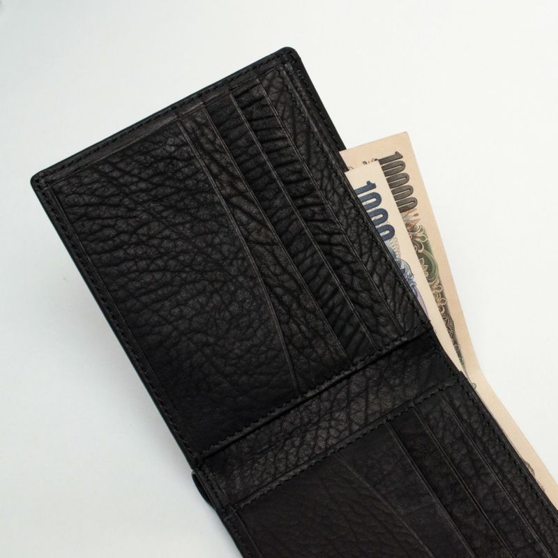 カーフレザー二つ折財布｜素上げで仕上げた上質カーフ | aso(アソ)公式